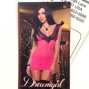 Sexy Dreamgirl dress with garters